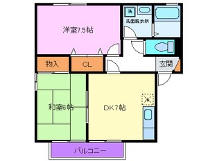 グランシャリオＭ１の物件間取画像